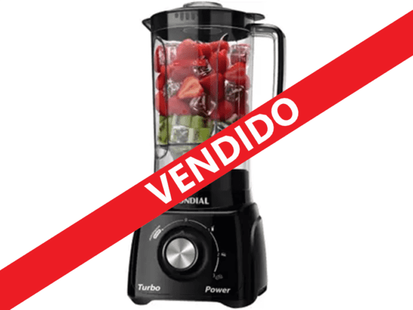 Liquidificador Mondial Turbo 3 Velocidades 110v Preto vendido