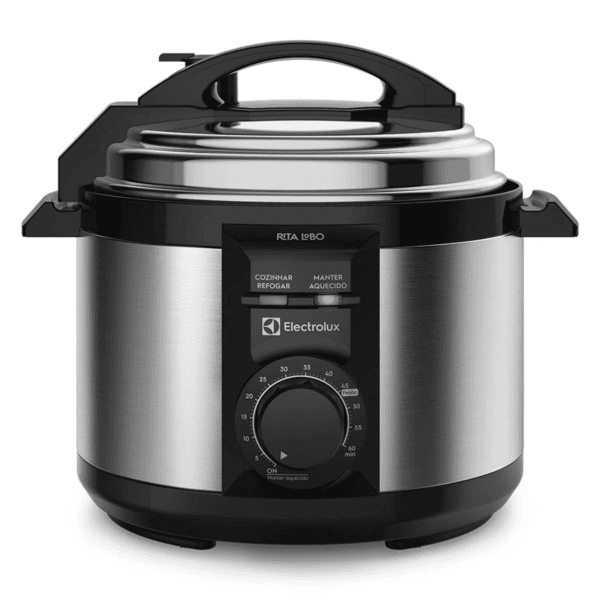 Panela de Pressão Elétrica Electrolux 3L Inox 700W - Efficient por Rita Lobo