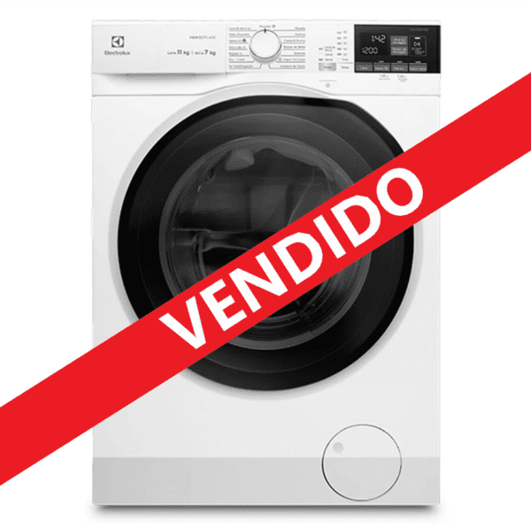 Lava e Seca Electrolux 11Kg Branca Perfect Care Inverter com Água Quente-Vapor